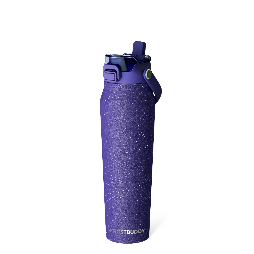 Bottle Buddy 32oz | Purple Glitz