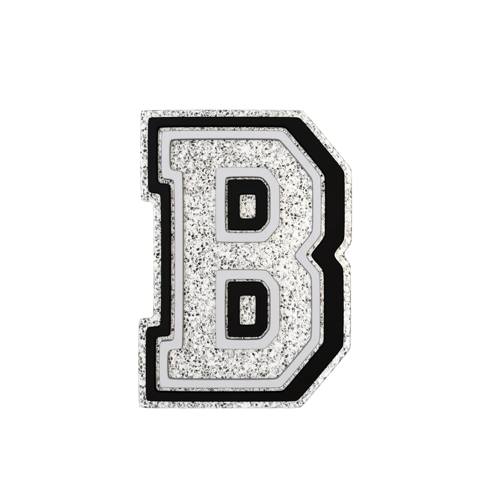 Budz | Silver Letter B