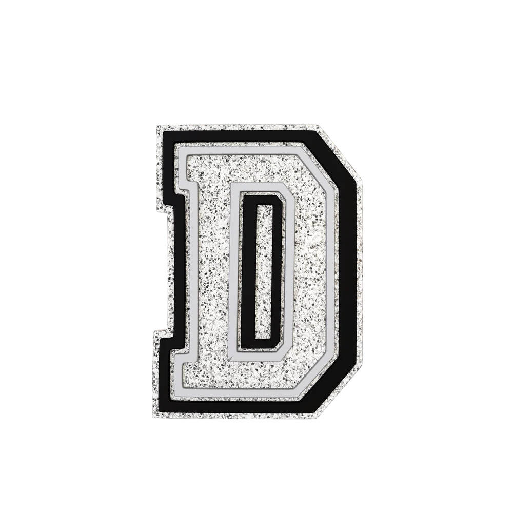 Budz | Silver Letter D