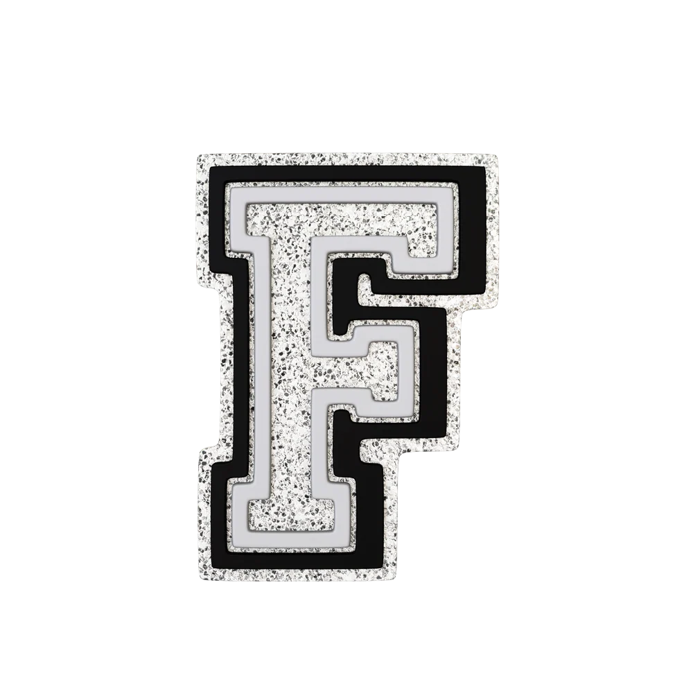 Budz | Silver Letter F