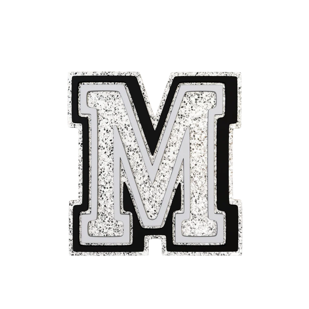 Budz | Silver Letter M