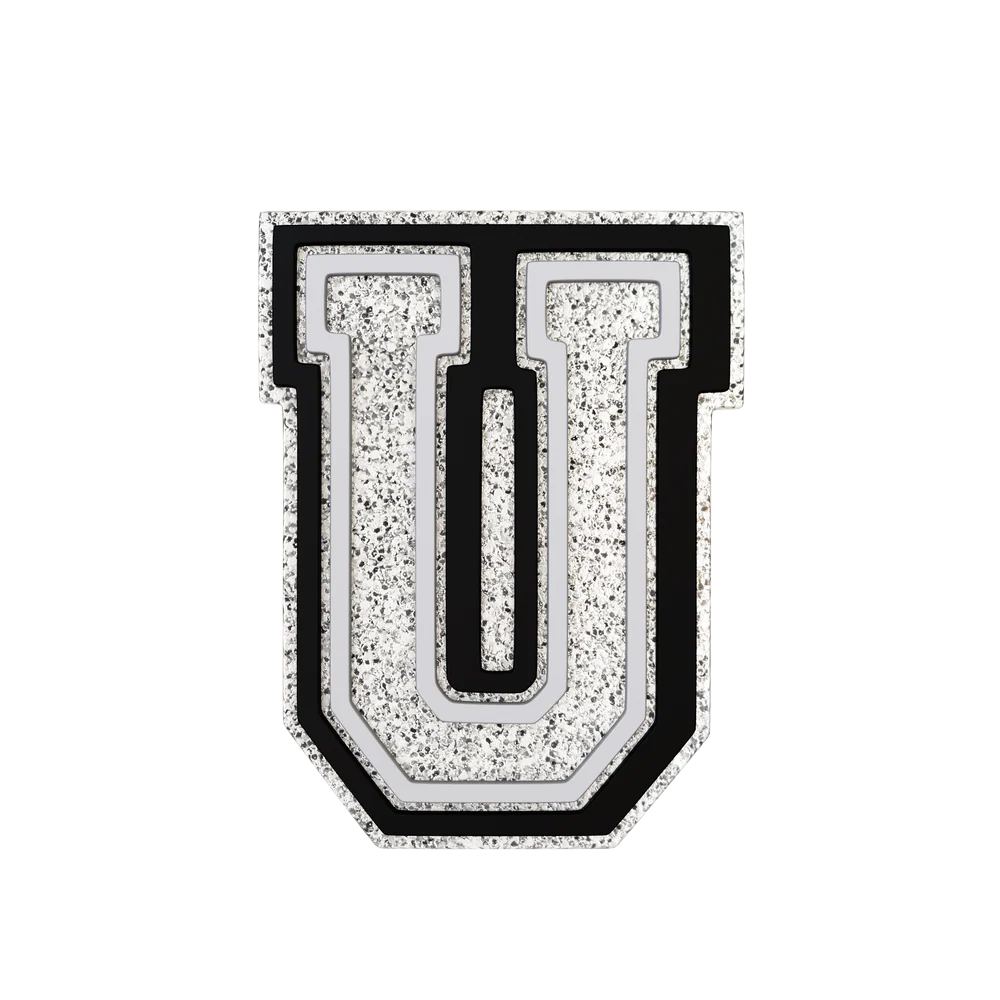 Budz | Silver Letter U