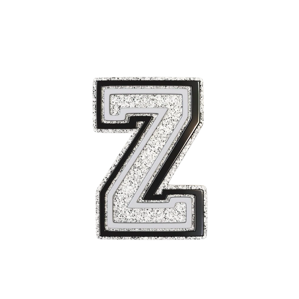 Budz | Silver Letter Z