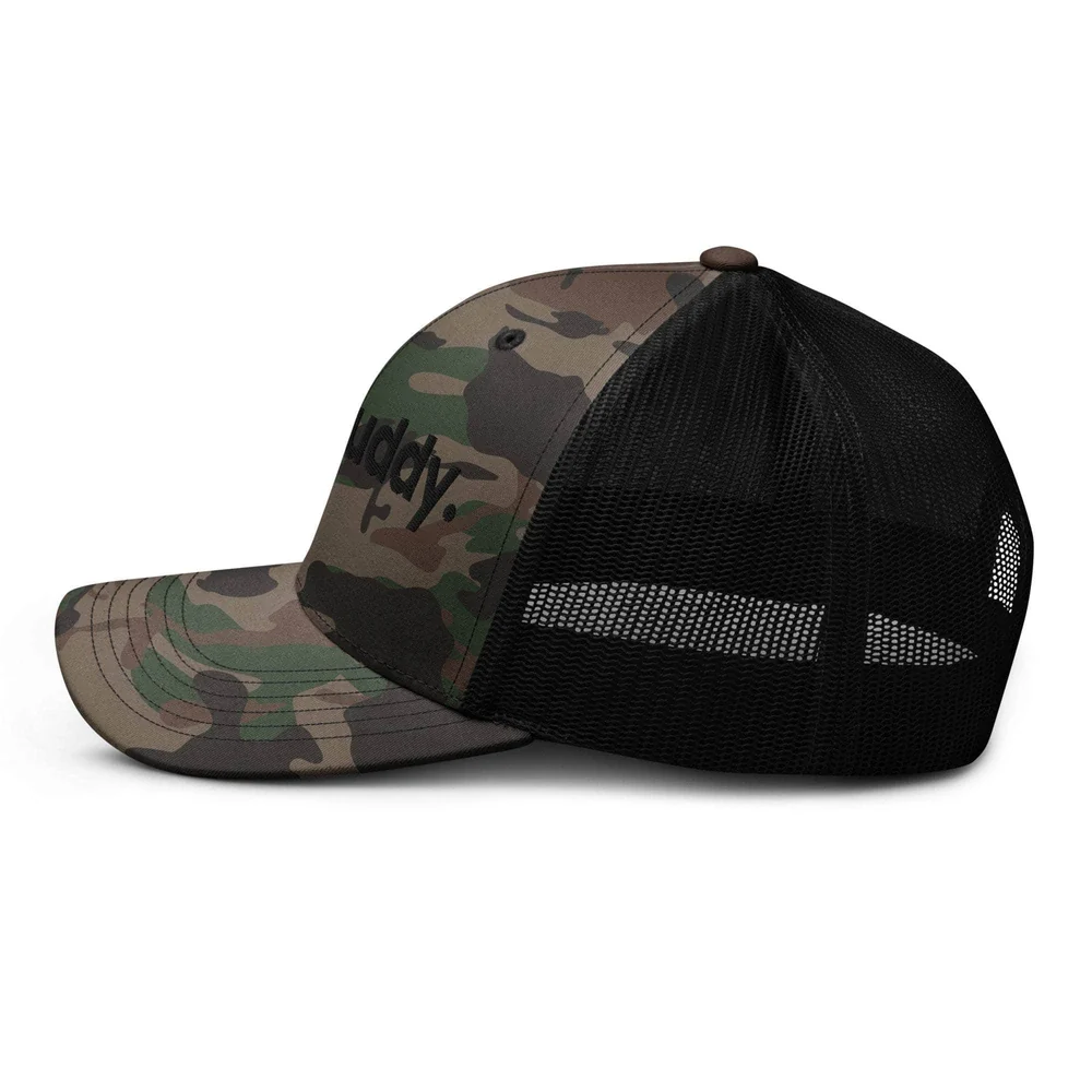 Logo Camouflage Trucker Hat - Image 5