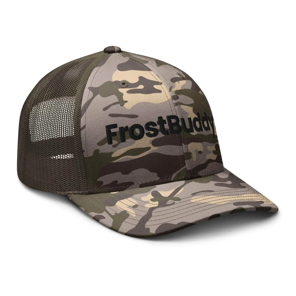Logo Camouflage Trucker Hat - Image 16