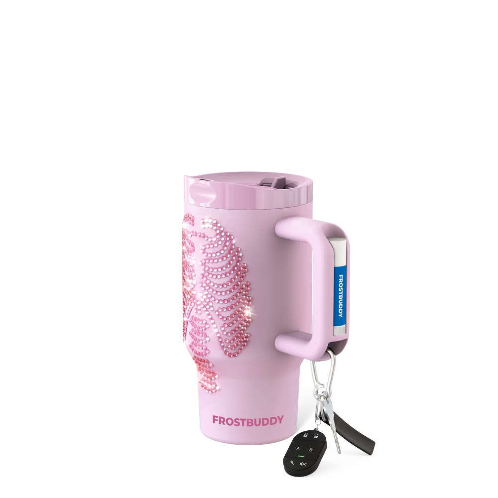 Mug Buddy 16oz | Pink Skeleton