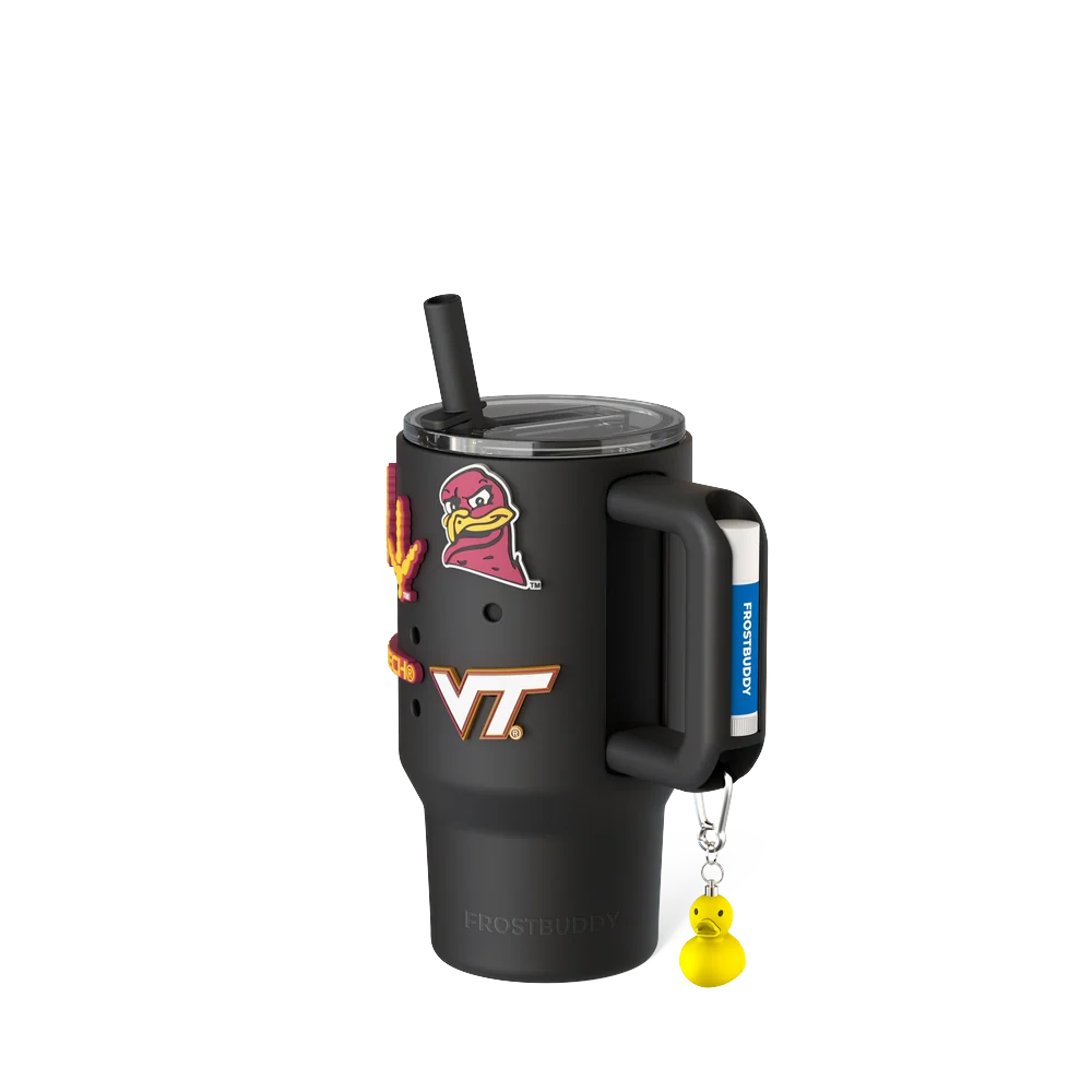 Thicc Buddy 16oz | Virginia Tech Hokies | Skin + Budz Bundle