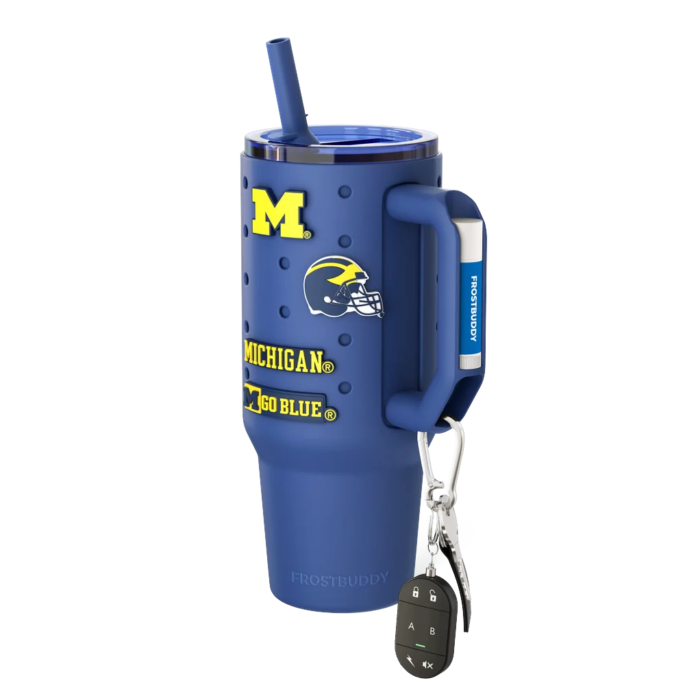 Thicc Buddy 40oz | Michigan Wolverines | Skin + Budz Bundle