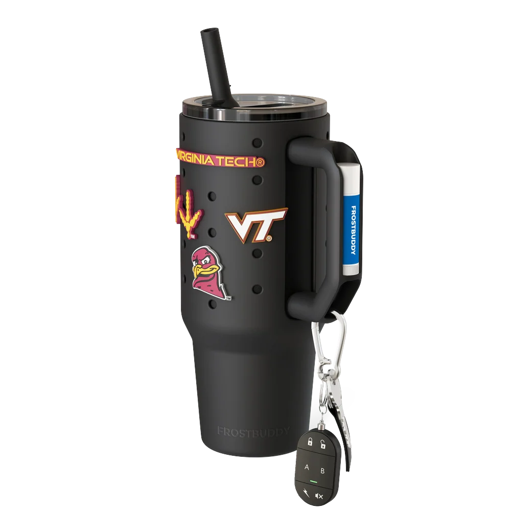 Thicc Buddy 40oz | Virginia Tech Hokies | Skin + Budz Bundle