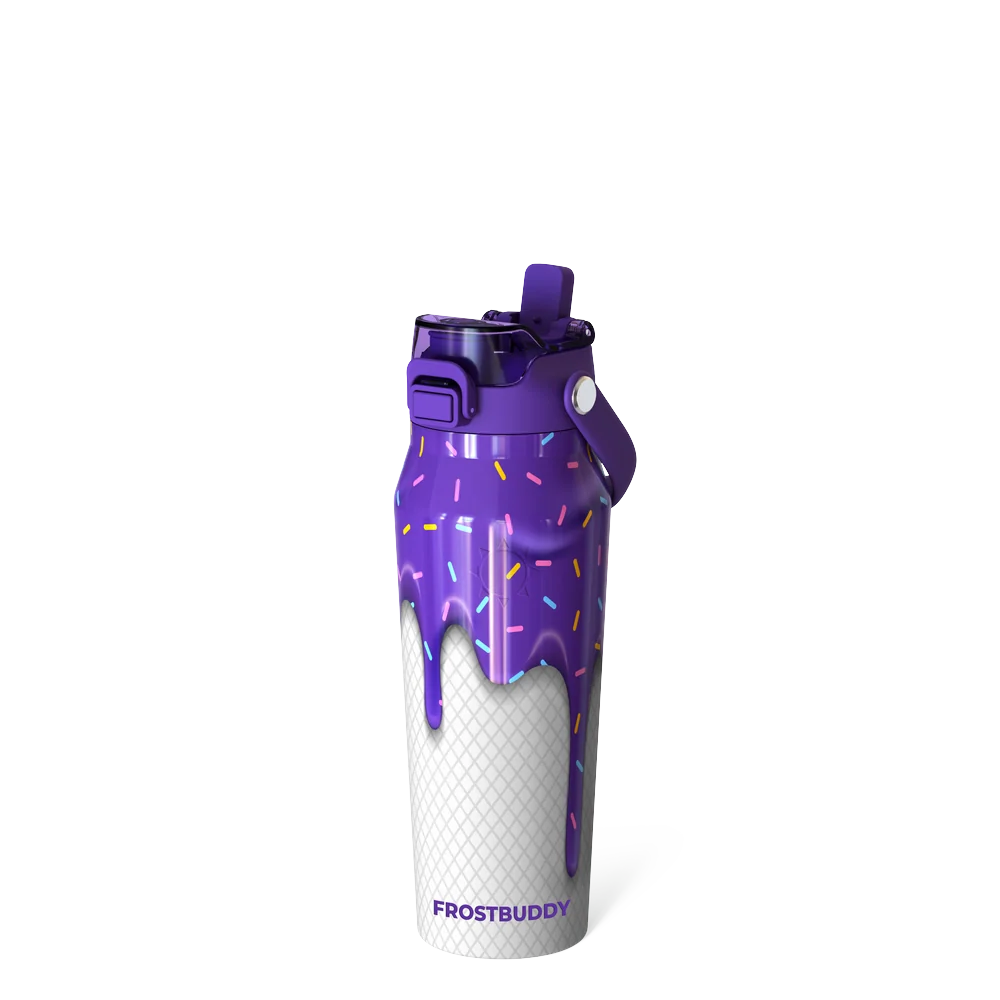Bottle Buddy 24oz | Purple Ice Cream