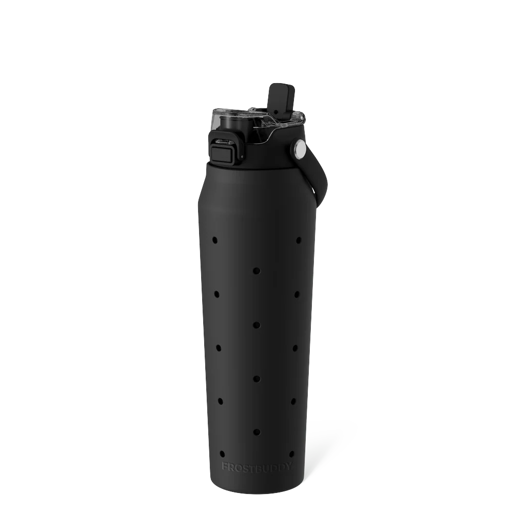 Bottle Buddy 32oz | Black W/ Skin