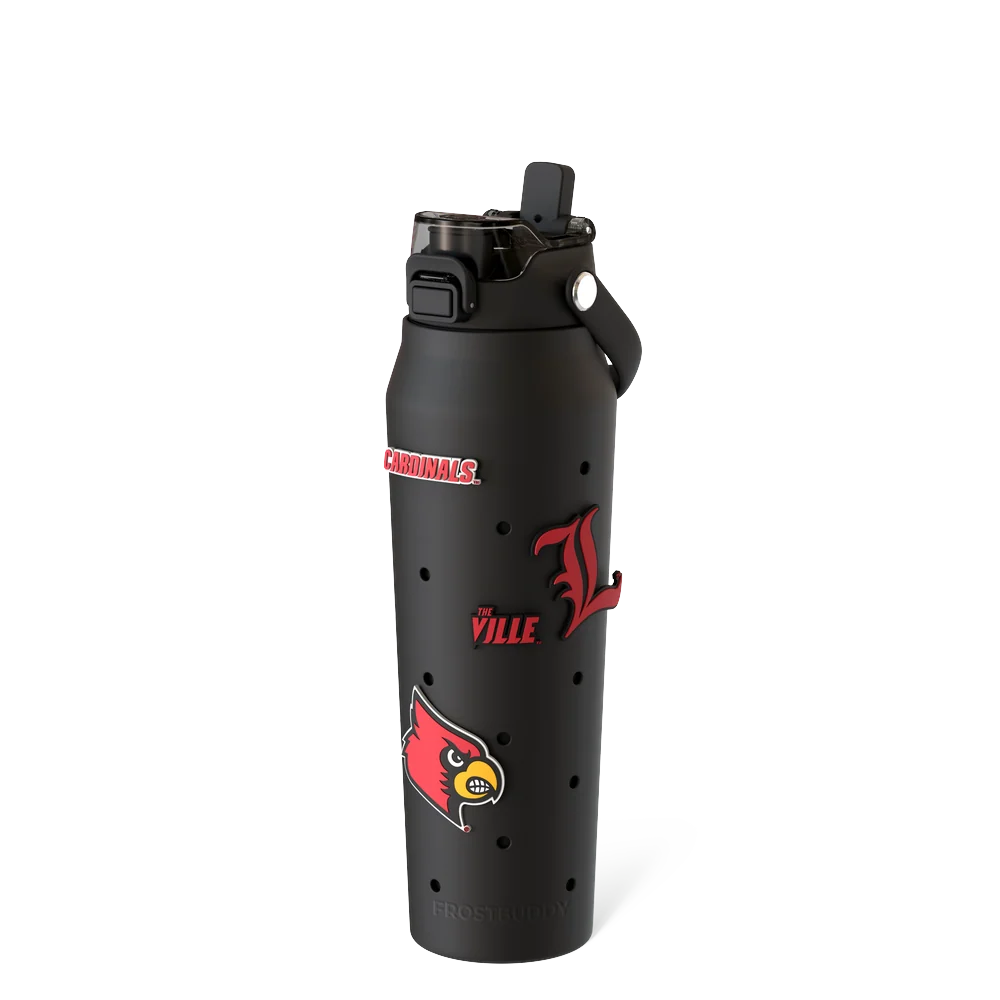 Bottle Buddy 32oz | Louisville Cardinals | Skin + Budz Bundle