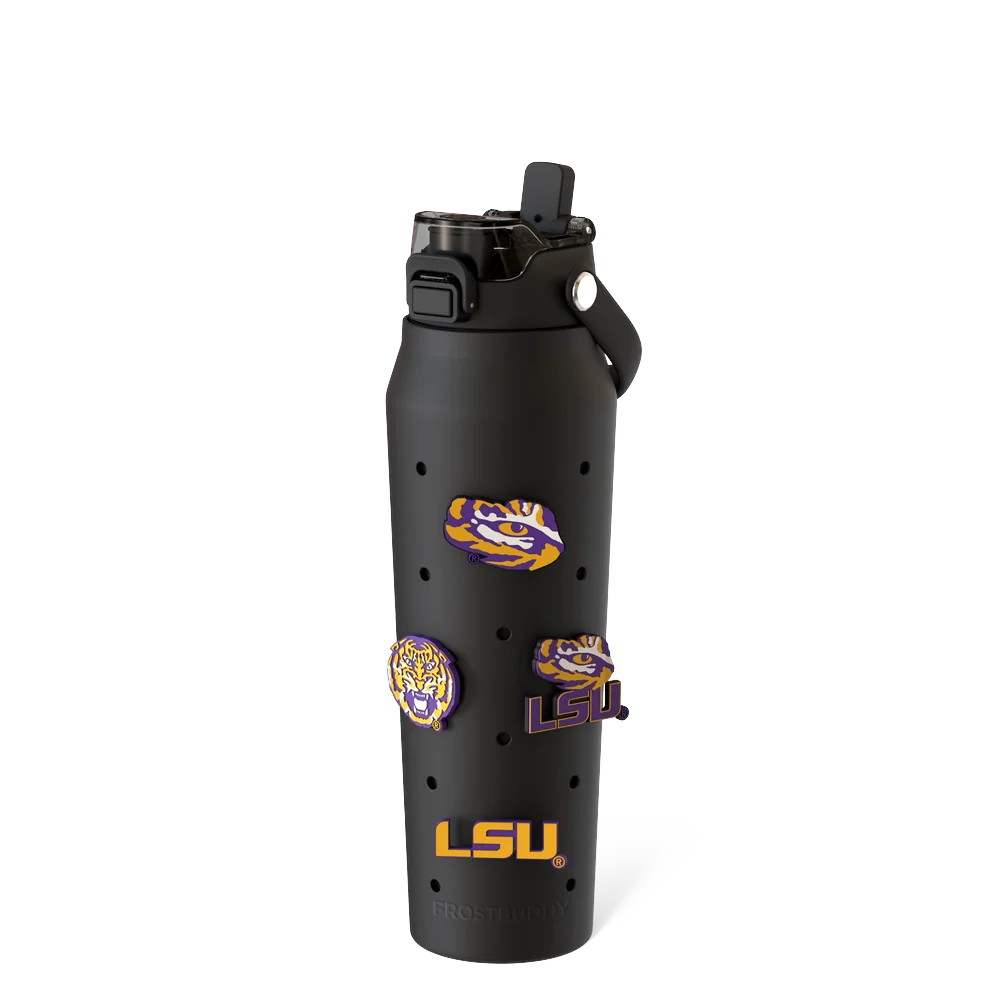 Bottle Buddy 32oz | LSU Tigers | Skin + Budz Bundle
